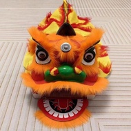 Lion Head Handmade Student Lion Dance Double Lion Dance Lion Head Children Lion Performance Props wi