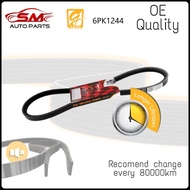 Gaido Fan Belt 6PK1244 - TOYOTA ALPHARD 2.4 GH30 Tali Kipas Kereta