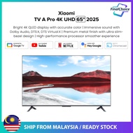 Xiaomi TV A Pro 65" 2025 4K UHD QLED Google TV Built-in Netflix YouTube Chromecast Android Smart TV