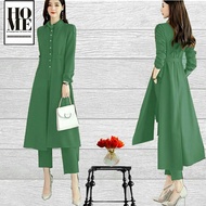 ST Asoka Moscrepe Pants Top Set