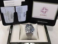 Titoni Seascoper 600 COSC 600米潛水錶 全套近全新