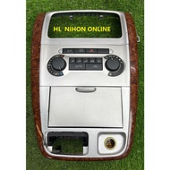 (USED)DAIHATSU AVY L250 RS AIRCOND PANEL WALNUT SWITC