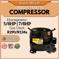 SECOP COMPRESSOR SC18CNX.2 (5/8HP)/SC21CNX.2 (7/8HP) GAS R290/R134a
