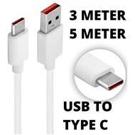 USB Type-C Charging /Data Cable 3.5 METER/5 METER [READY STOCK]
