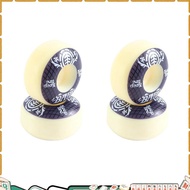 KEEPFIRE 4Pcs Skateboard Wheels 54mm PU Hardness Skate Board 85A Longboard Wheels for Street Longboa