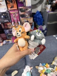 《湯姆貓與傑利鼠》（Tom and Jerry）絨毛公仔吊飾