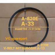 ($) Van Belt / V- Belt Mesin Cuci A-33(A820E) Mitsuboshi