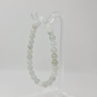 白月光手串 手珠 珠串 | 天然緬甸玉A貨翡翠