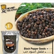 Premium Black Pepper Seeds / Lada Hitam Biji Asli - 100g natural organic