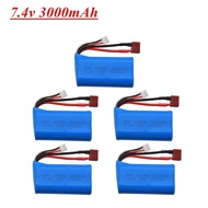 7.4V 3000mah lipo Battery 18650 For Wltoys 144001 A959-B A969-B A979-B K929-B 12428 12423 10428 Q39