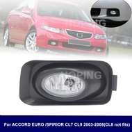 Front Bumper Fog Lamp Foglamp For HONDA ACCORD EURO CL7 CL9 2003-2008 For ACURA TSX 2003-2005 Front 