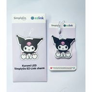 ezlink Sanrio Kuromi / My Melody Head Plush SimplyGo EZ-Link Charm