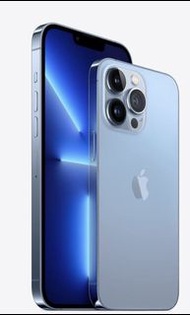 100% new iPhone 13 pro max 256gb sierra blue &amp; black