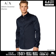 Armani Exchange เสื้อเชิ้ตผู้ชาย รุ่น 8NZCBD-ZN10Z-1510 สีกรมท่า