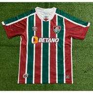 Jersey Bola Grade Ori Fluminense Home2022/2023 Newest Adult Size S M L XL XXL 3XL Jumbo Big Size 22-23 Like Original Baju Import Import
