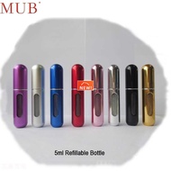 5ml 8ml Refillable Mini Perfume Spray Bottle Aluminum