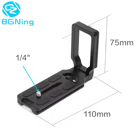 BGNING Universal MPU-105 Quick Release L Shape Plate Bracket 105cm L-Plate 1/4 Screw for Canon 5D Ma