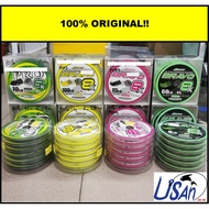 ASUKA PRO & ASUKA BRAVO 8X PE Braided line Fishing line Tali Benang pancing Fluorescent green,pink,y