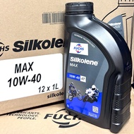 ( 2T / 4T ) FUCHS Silkolene Motor Engine Oil Enjin Engin 1L Minyak Hitam Motorcycle Motosikal Comp 2