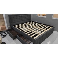 Brand New super big Bed Frame with pull out Luzano Furniture inch