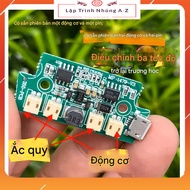 [Embedded Programming A-Z][G137] 3.7V Mini Fan Control Circuit with 3 Speed Levels Supporting Dual O