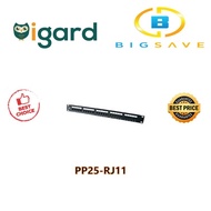 IGARD PP25-RJ11 25-PORT RJ11 PATCH PANEL FOR 19" STANDARD RACK