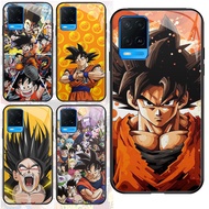 HD Glass Case For Realme OPPO A55 9 A54 8 8i Narzo 50 Pro 5G Z-107 Dragon Ball Z