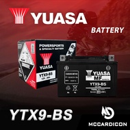 แบตเตอรี่แห้งแยกกรด ยัวซ่า (Yuasa) YTX9-BS สำหรับ Ninja300 Ninja1000 Z800 Z900 CBR600 CBR900RR