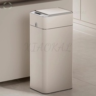 Dustbin Intelligent Sensing Dustbin With Lid Automatic Waste Bin High-capacity Rubbish Bin xiaokal2.