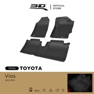 3D Mats พรมปูพื้นรถยนต์ | TOYOTA - VIOS | ปี 2013 - 2023 (XP150)