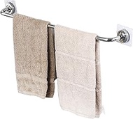 Towel Rack Self Adhesive Bathroom Towel Bar Bath Premium Thicken Stainless Steel Shower Towel Rack T