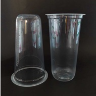22OZ PLASTIC CUP 650ML NAT U SJP CONTENTS 20