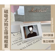 SimpleFlower |Magnetic Polaroid Cover Photo Frame 3 Inch Transparent Magnetic [HH73]