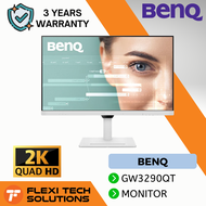 Flexi Tech BENQ GW3290QT 2K QHD USB-C Ergonomic Eye-Care Monitor 31.5 inch 2560x1440 75Hz