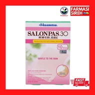 SALONPAS 30 HISAMITSU GENTLE TO THE SKIN 10 PATCHES