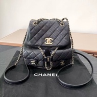 Chanel香奈兒Duma青蛙雙肩包中號23芯片