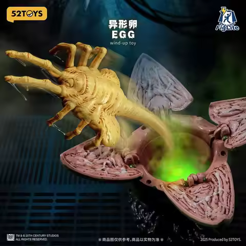 Spot 52toys' Beast Machine Lightning Dance Alien Egg Face Hugger Character Crawling Model Ornaments