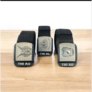 TNI Laser Logo Tactical Belt - TNI AD Tactical Belt - TNI AU Tactical Belt - AL Tactical Belt
