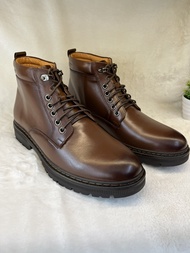 Giày boots nam Cheslsea Boot  Giày cổ lửng-B23 da bò thật Bảo hành sản phẩm 12 tháng Giày SAGO’S