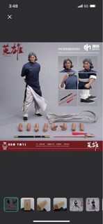 BBOTOYS繼陳浩南之後，今次聯同「模核」打造伊健另一經典角色「華英雄」1比6人偶