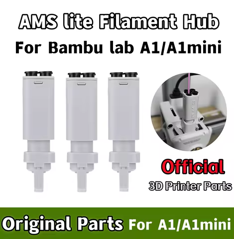 Bambu Lab 3D Printer AMS Lite Filament Hub and AMS lite Top Mount Screws Kit For A1 Parts AMS Lite B
