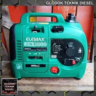 Elemax Honda Portable Generators Genset Inverter Shx 1000 1 Kva Ori
