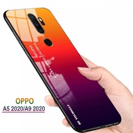 Softcase Glass Kaca OPPO A5 2020, A9 2020 - Casing hp OPPO A5 2020, A9 2020 [S35 ].