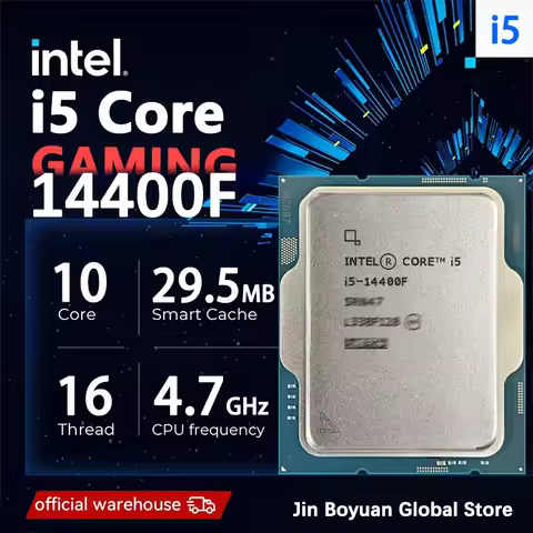 14400F Intel Core i5 14400F New CPU processor LGA 1700 , but without cooler