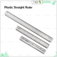 Niso Plastic Straight Ruler / Flexible Plastic Ruler / Student Straight Ruler / Pembaris