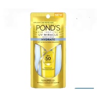 Ponds Sunscreen Gel Uv Spf 50 Miracle Hydrate 15gr