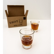 Call HUAN|SHOT Cup Espresso Glass Coffee (30ml & 60ml)|Measuring Cup|Life Looks Living