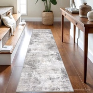 IOHOUZE Abstract Runner Rug 2x8 Ft Washable Runners for Hallways, Non Slip Kitchen Runner Printed Fa