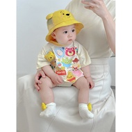 Trendy Style Baby Toddler Triangle Baby Clothes 0-2 Years Old Male Female Baby Unique A Cotton Rompe