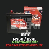 NS60 / B24L MOTOLITE ROAD MASTER BATTERY NS60 / B24L